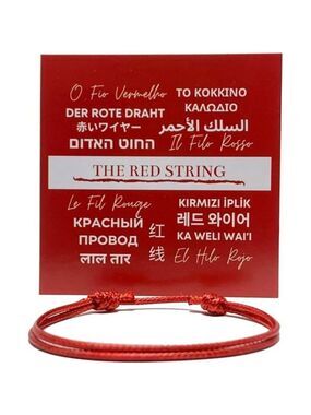 Red String Bracelet Adjustable Kabbalah Protection Evil Eye Waterproof Unisex